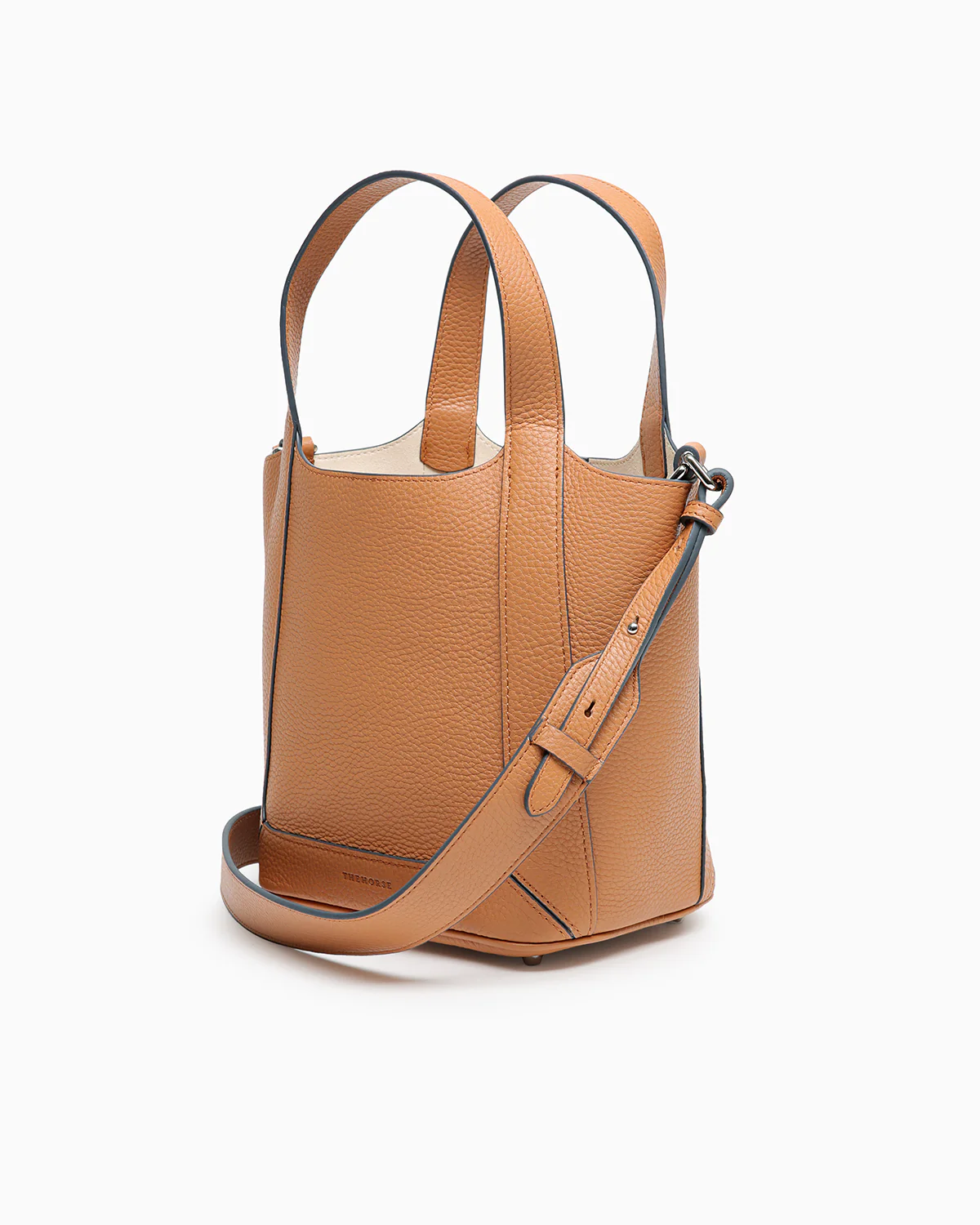 Alexie Tote: Tan Pebbled Leather - Image 10