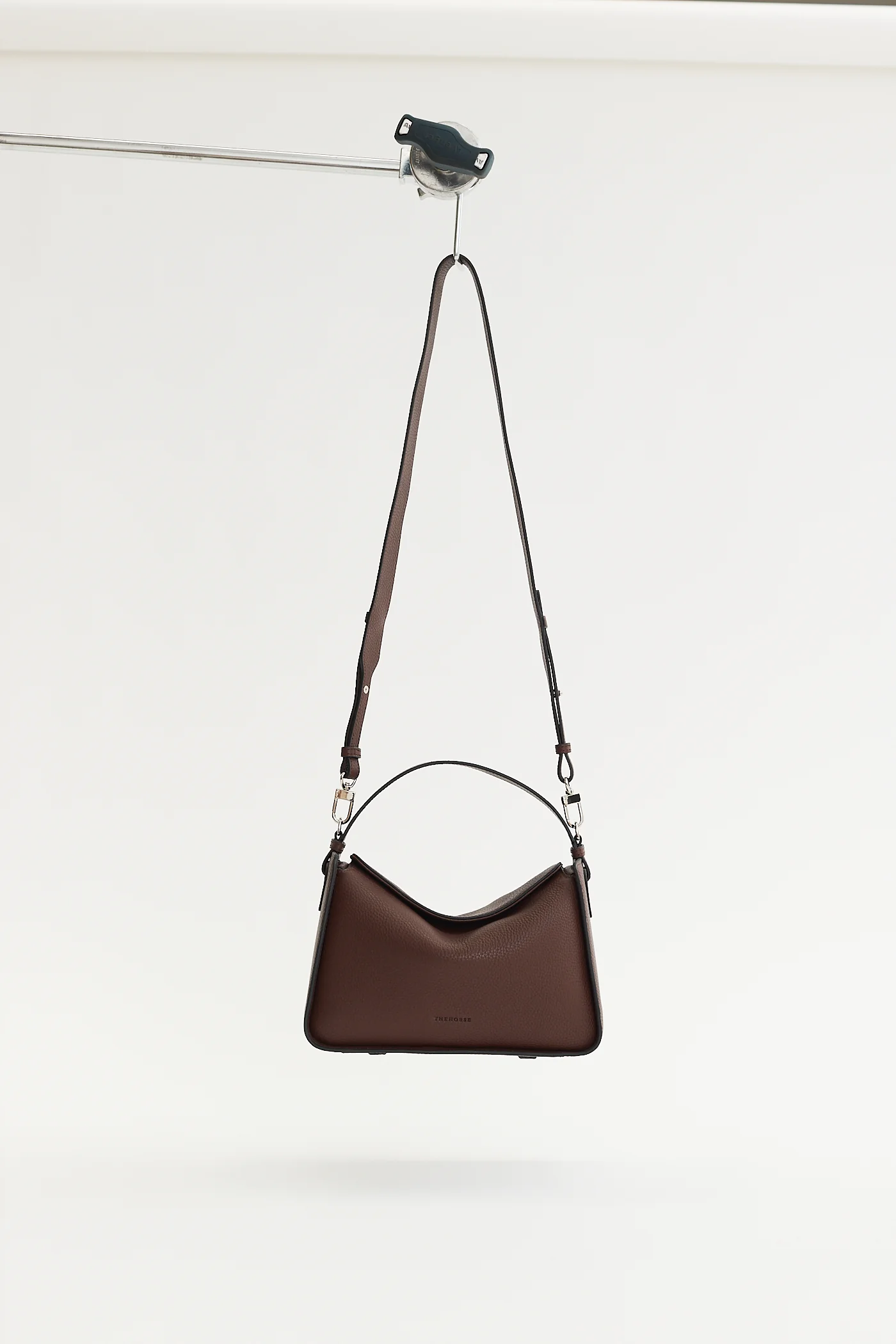 Clementine Bag: Coffee Pebbled Leather - Image 5