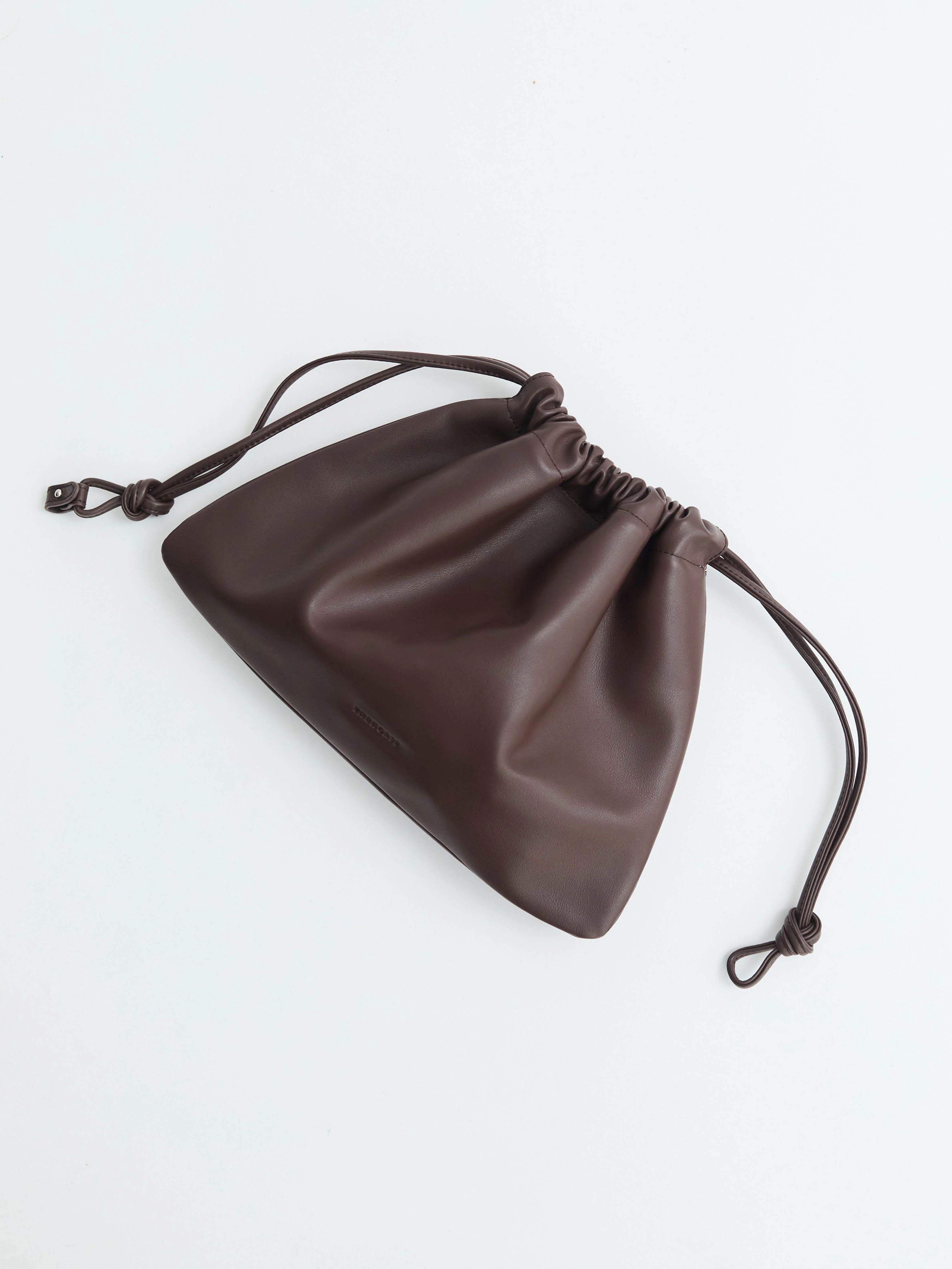 Fin Drawstring Bag: Coffee - Image 7