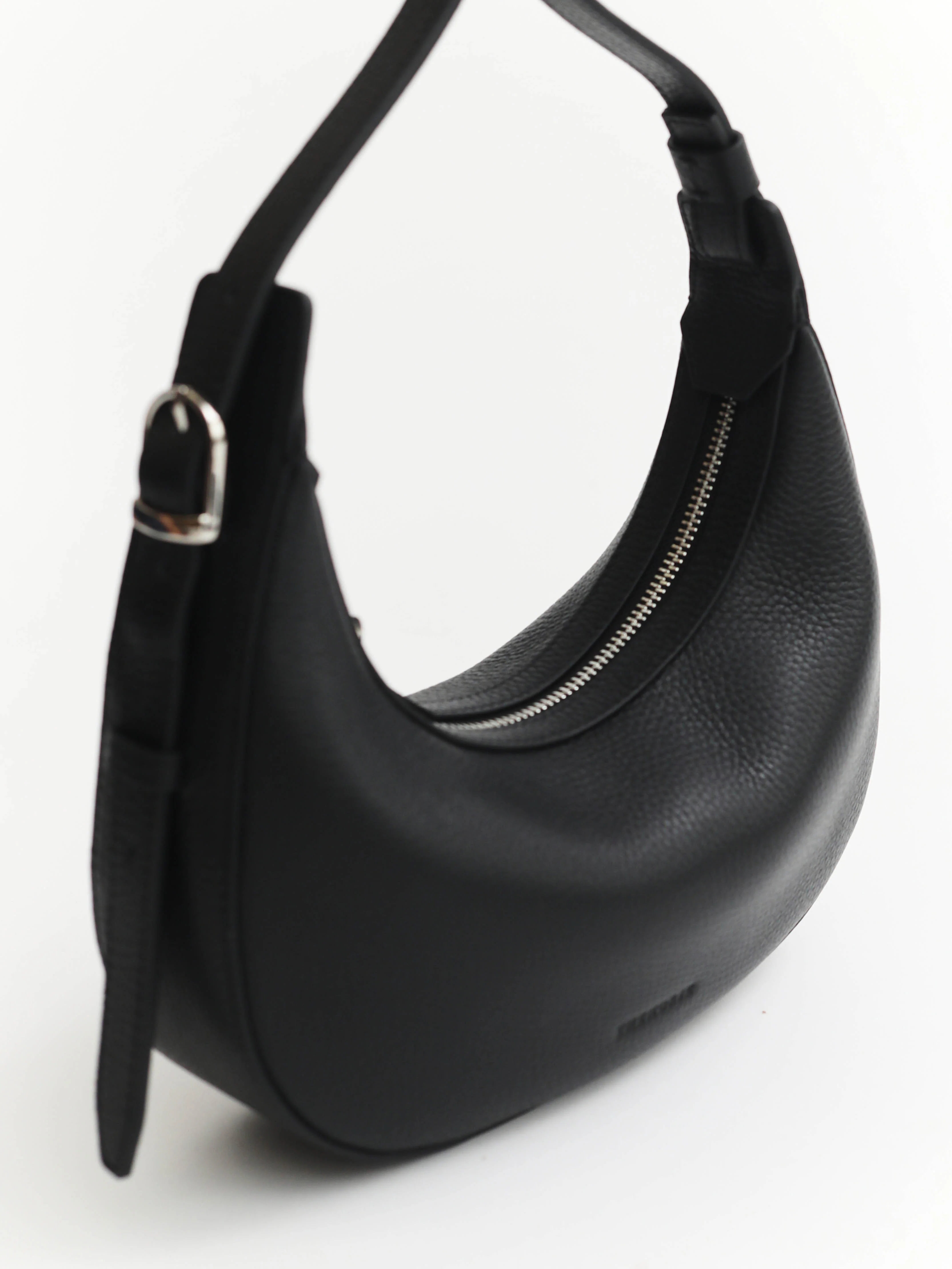 Friday Bag: Black Pebbled Leather - Image 4