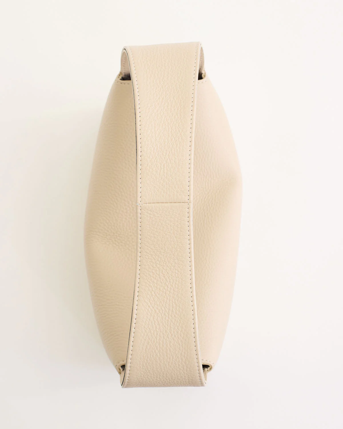 Mae Bag: Oat Pebbled Leather - Image 4
