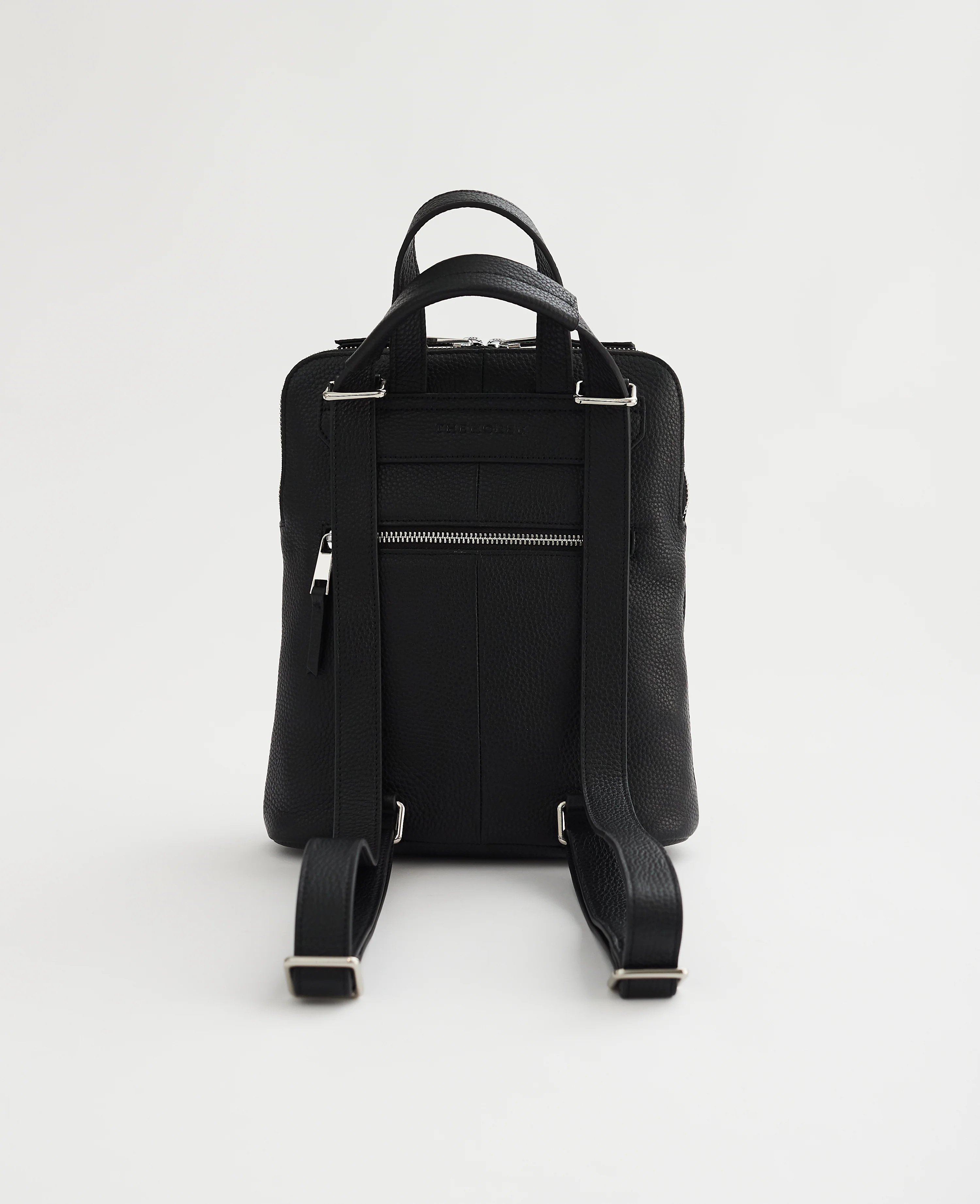 Mini Backpack: Black - Image 3