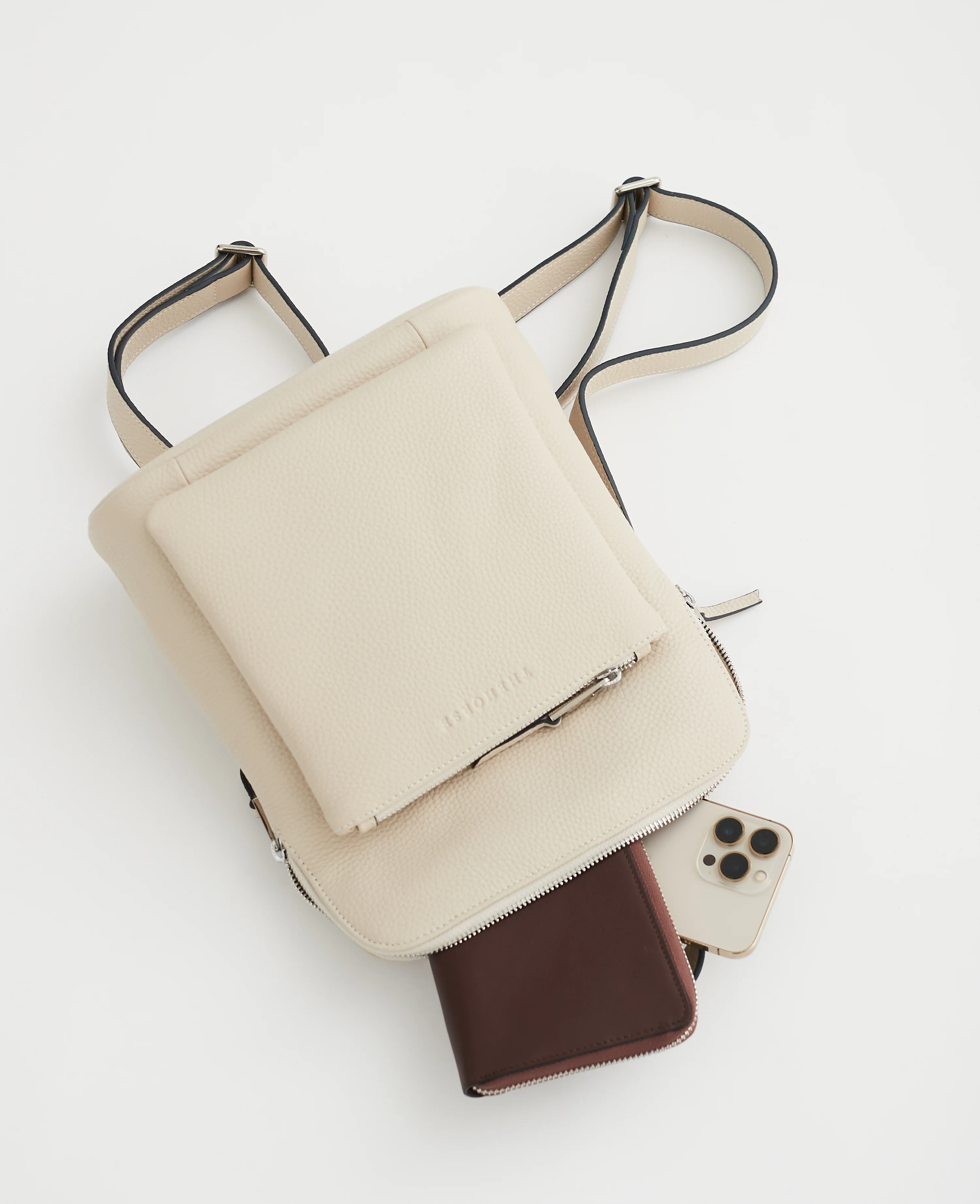 Mini Backpack: Oat - Image 4
