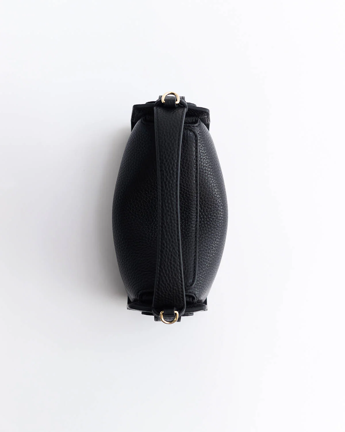 Mini Clementine Bag: Black with Gold - Image 5