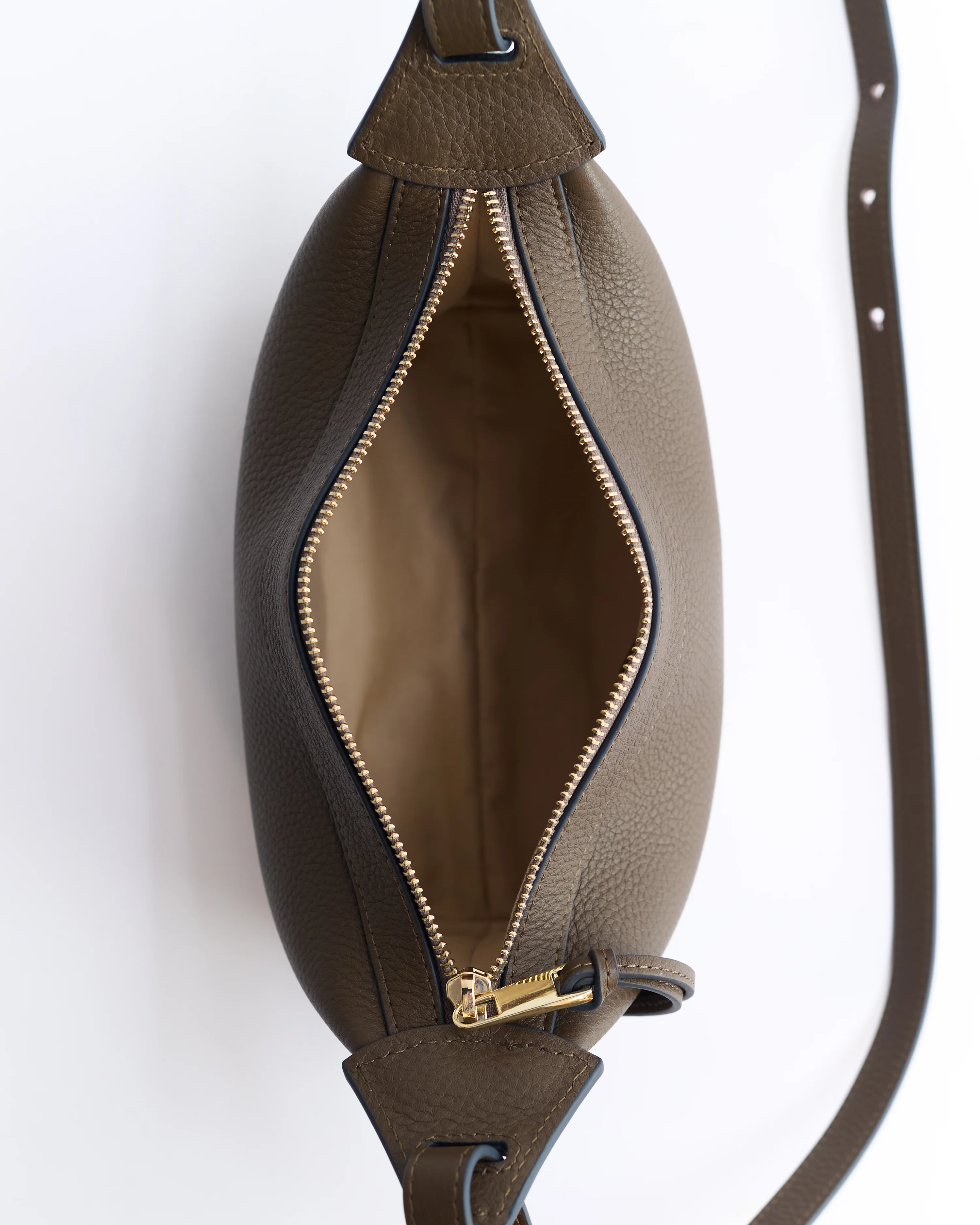 Mini Lou Bag: Khaki Green Gold - Image 10