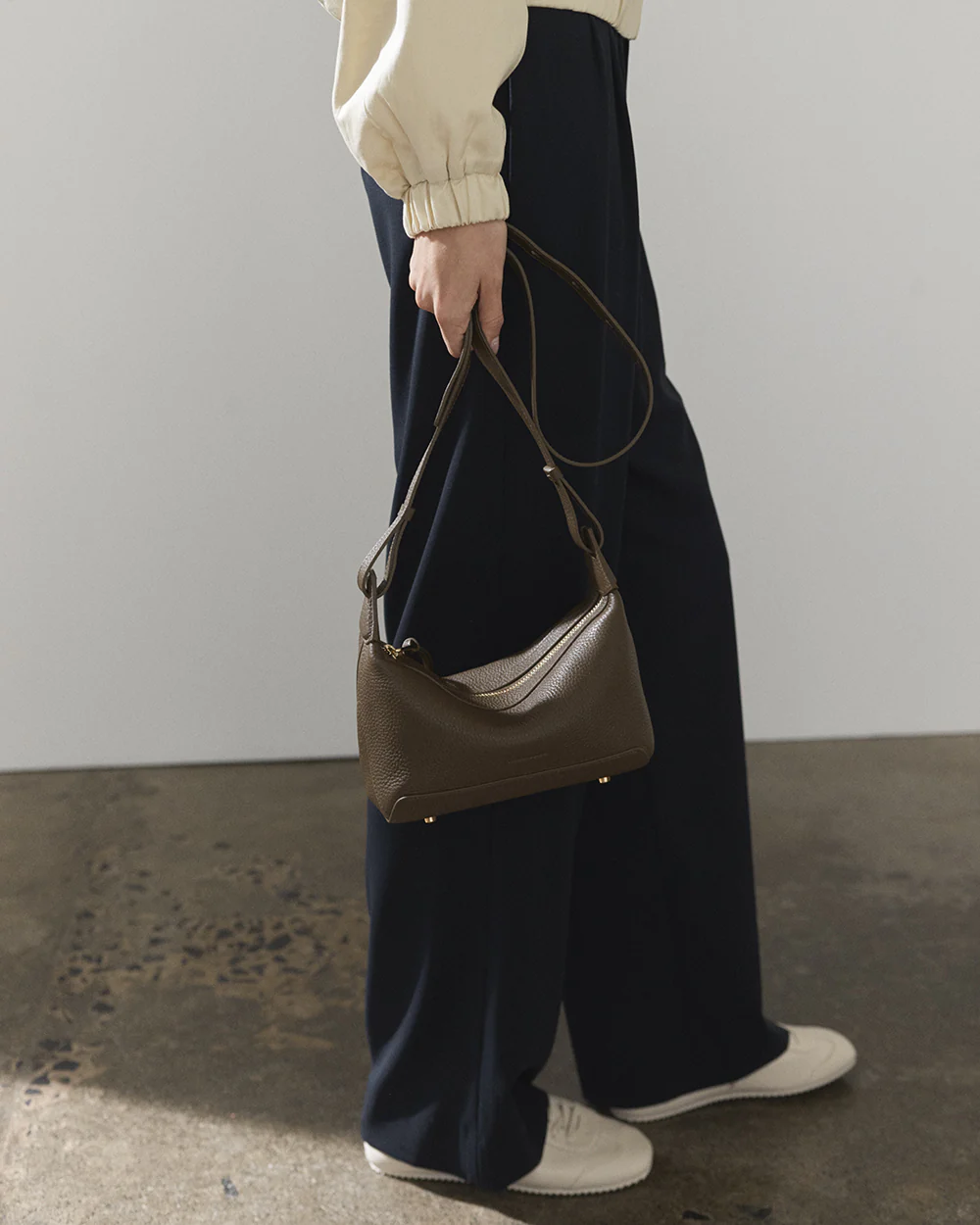 Mini Lou Bag: Khaki Green Gold - Image 3