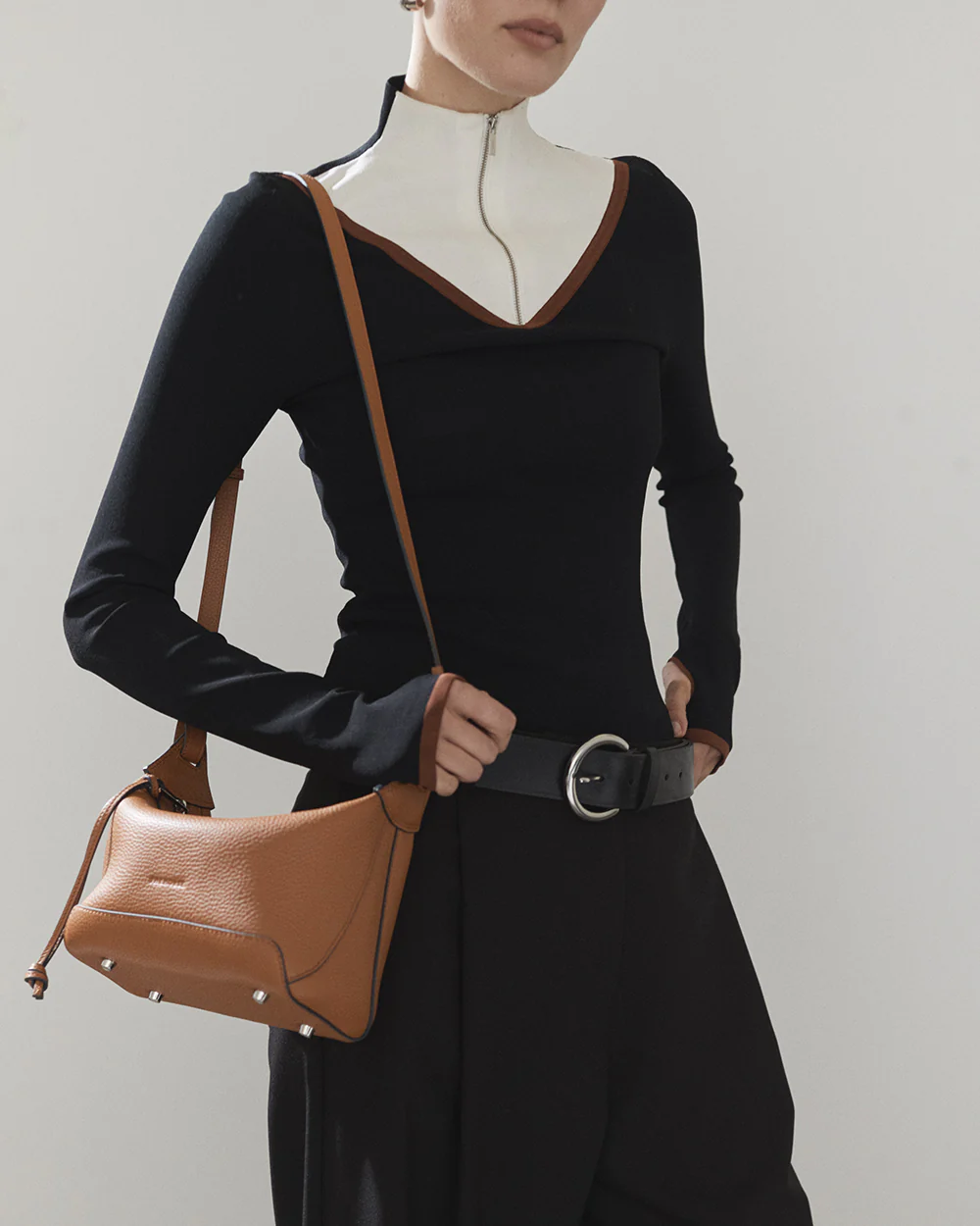 Mini Lou Bag: Tan - Image 3