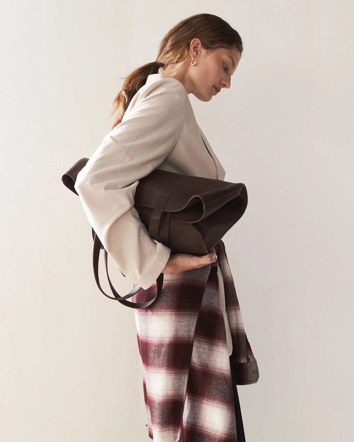 Rumi Tote: Coffee - Image 7