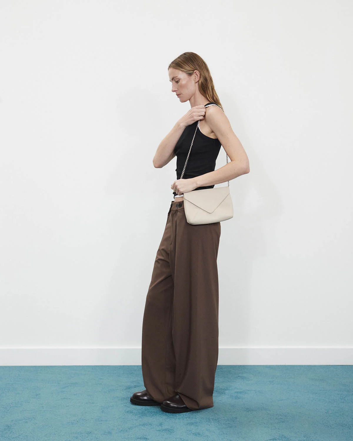 Stella Shoulder Bag: Oat - Image 4