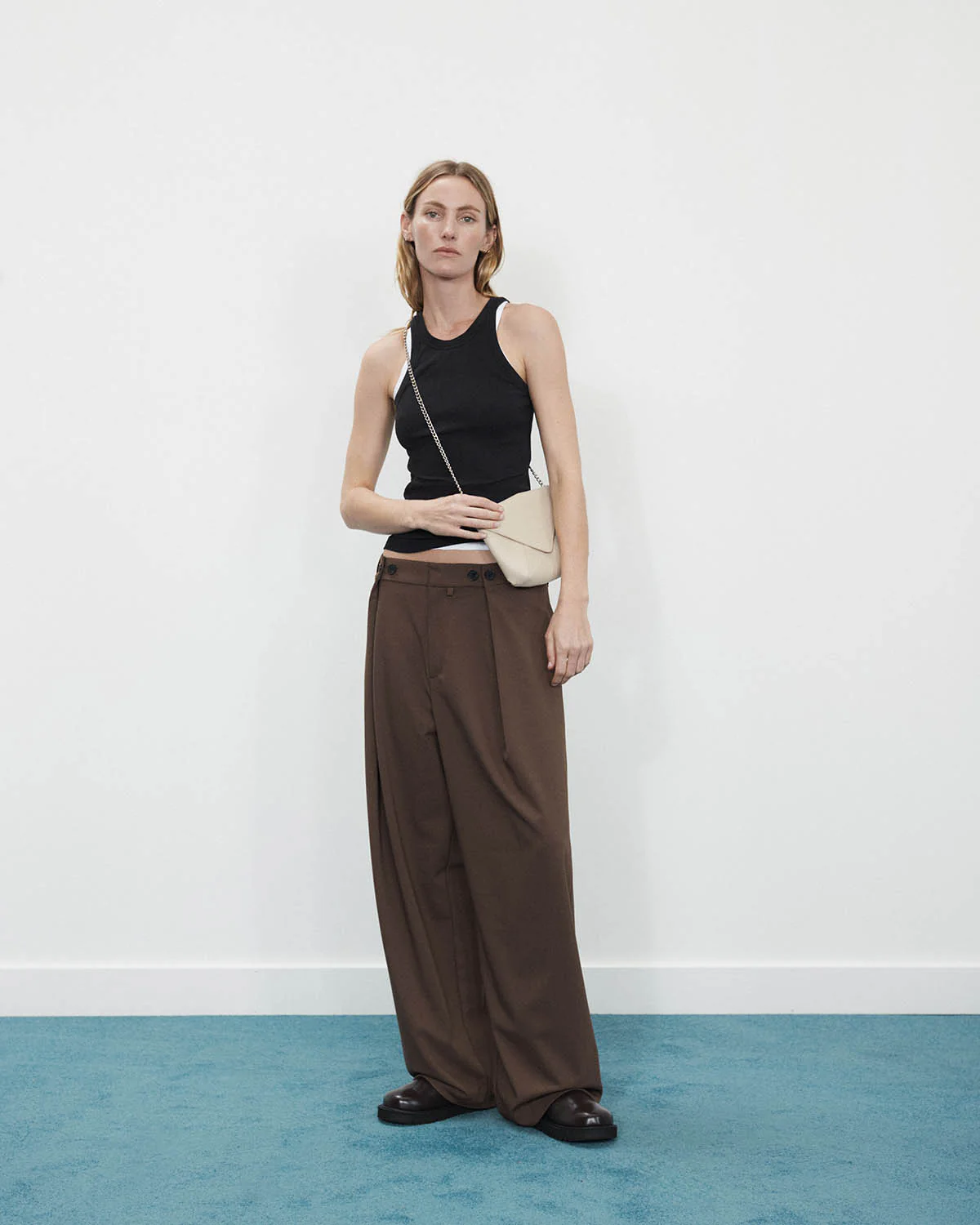 Stella Shoulder Bag: Oat - Image 6