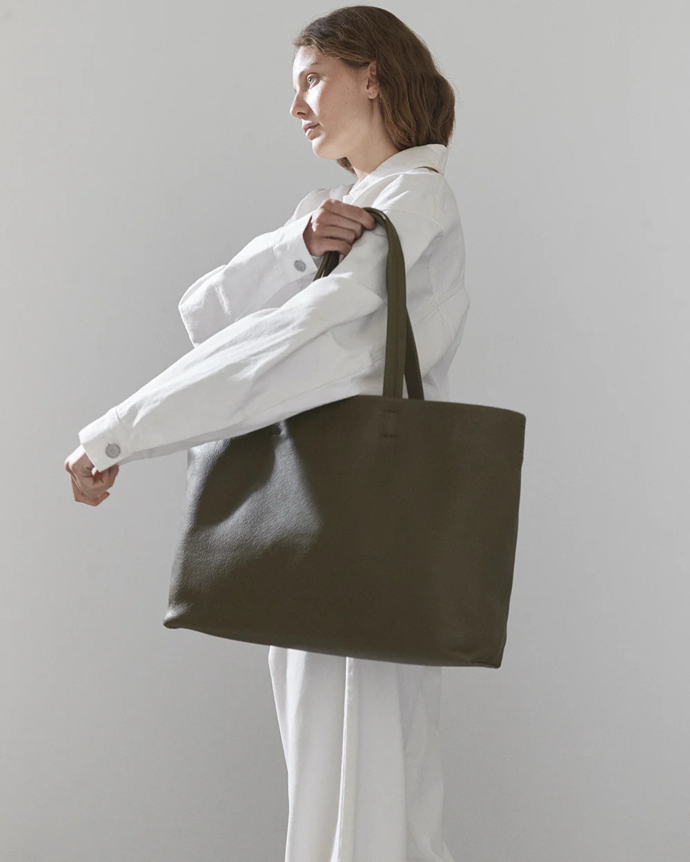 Teddy Tote: Olive - Image 3