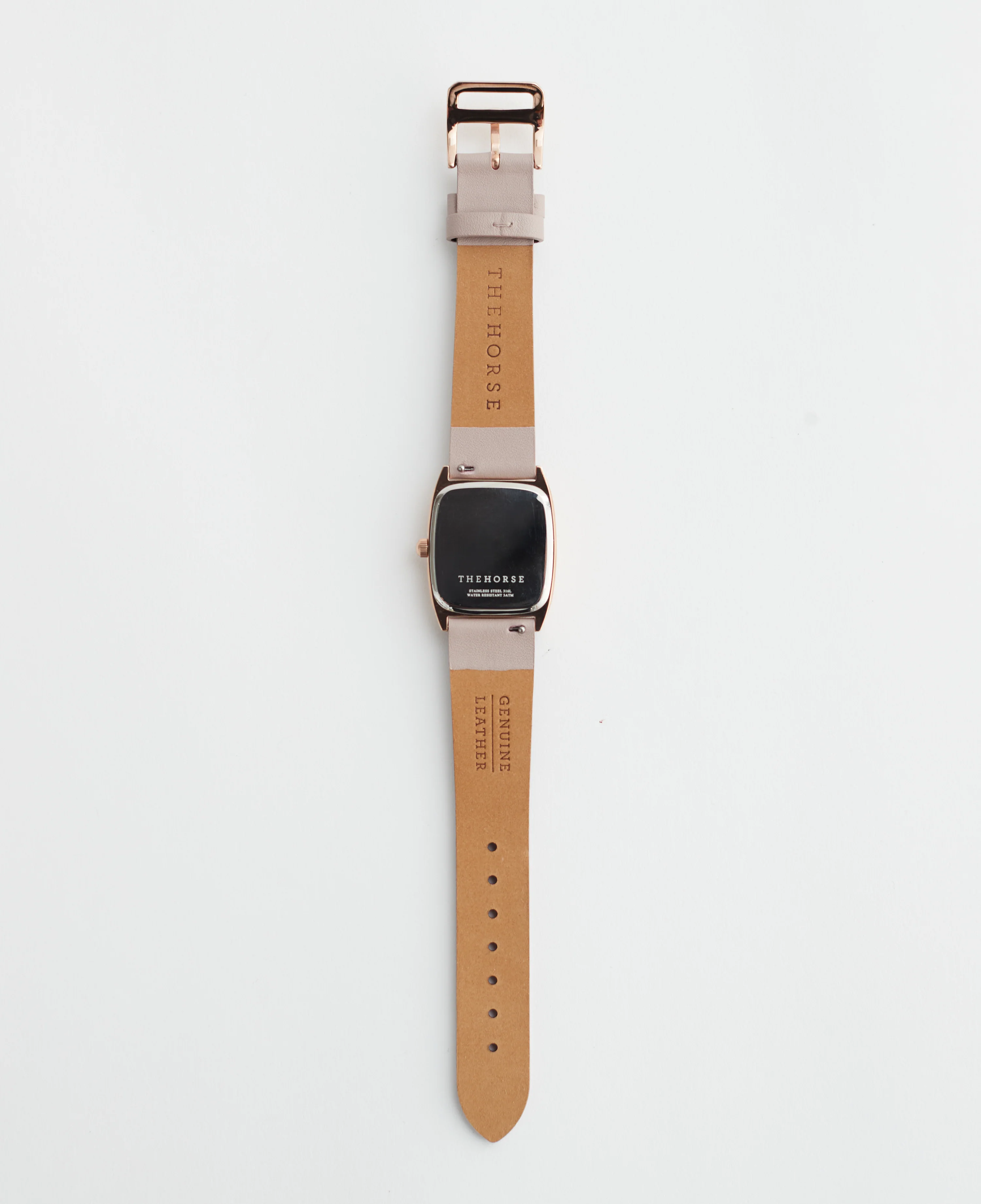 The Dress Watch: Rose Gold / White Dial / Blush Leather - Image 3