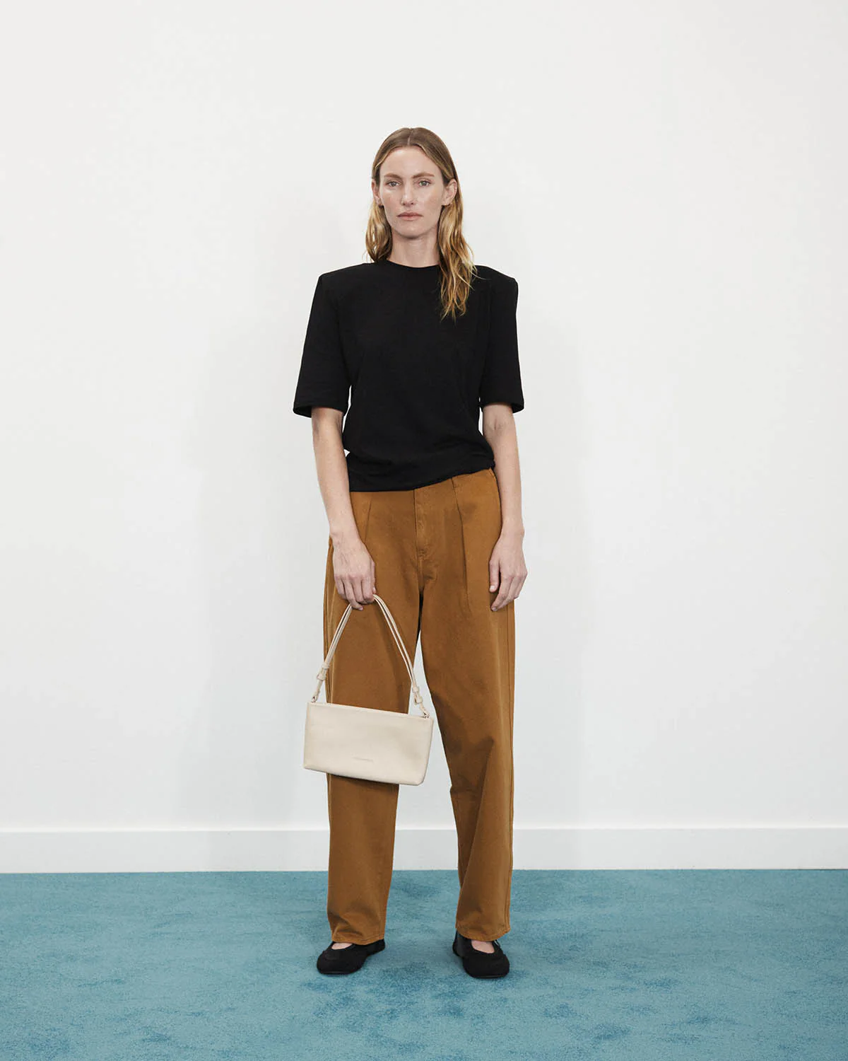 Wes Shoulder Bag: Oat - Image 8
